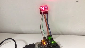 2 DIGIT 7 SEGMENT DISPLAY MULTIPLEXED TESTING ARDUINO