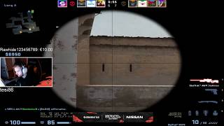 Csgo Niko breaks his wrist - Insane Flick