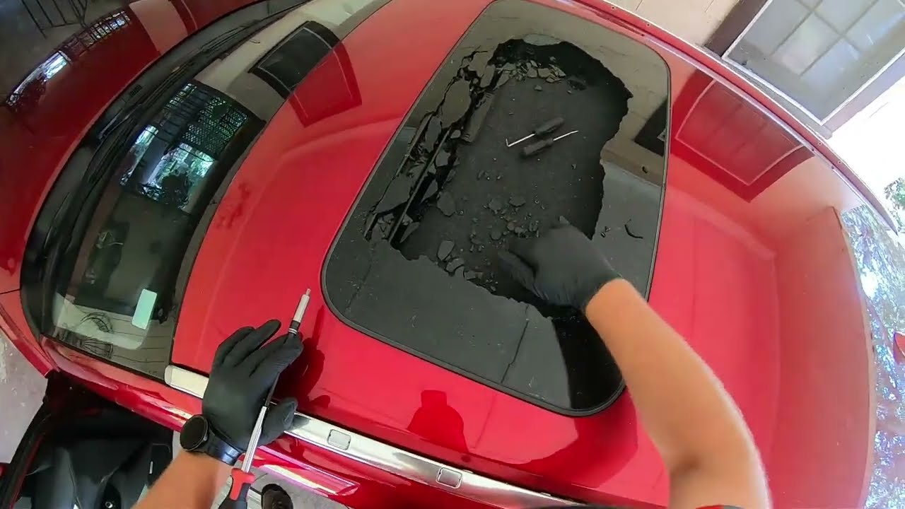 2021 Mazda CX-5 - Sunroof Glass Replacement (Tempered Glass)