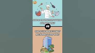 🤔Would You Rather🤔 Luxury Edition, Part 2 #shorts #youtubeshorts #viral