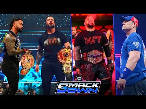 Wwe Smackdown 23 Aug 2025 Full Segment In Hindi John Cena Comes Roman Reigns Join Jecob Fatu