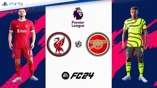 Liverpool vs Arsenal Premier League FC 24