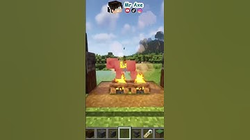 Pig Roast in Minecraft - #shorts
