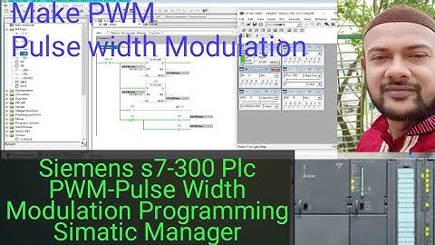 Siemens s7-300 Plc PWM-Pulse Width Modulation Programming Simatic Manager
