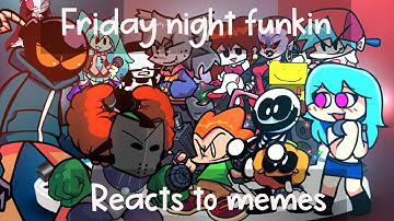 🤍FnF Characters Reacts Animation Memes About Them & More || Part 49 || Gacha Lovely ||