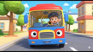 The Wheels On The Bus Fun 3D Kids Song