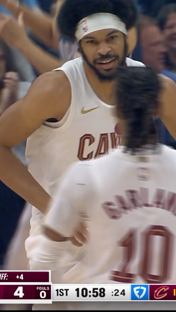 Slick ball movement from Cleveland leads to the Allen dunk!