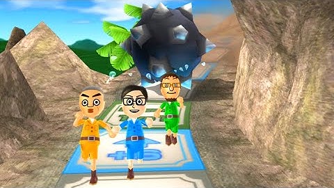 Wii Party Board Game Island 159 - OldbieGaming Vs Holly Vs Daisuke Vs Takashi