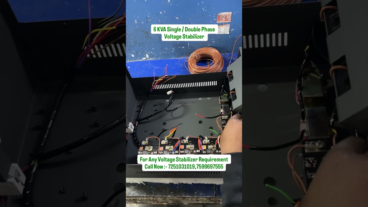 95V–520V Ultra Wide Range 🔥 | Pulstron Tarzon-6 6kVA Stabilizer | Signature Series Power 