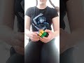 Solving a 2b2 rubix cube bit with x3 sped up speed 👍