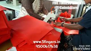Double Spot Handle Loop Fixing Machine in India | No.1 Machines | Five Fingers Exports