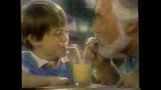 1987 Dole Juice Kenny Rogers Has A Feeling Tv Commercial