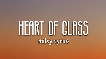 Miley Cyrus - Heart Of Glass (Live from the iHeart Music Festival) (Lyrics)