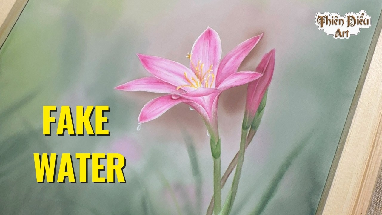 The 'After the Rain' Effect: Painting Sparkling Dew Drops