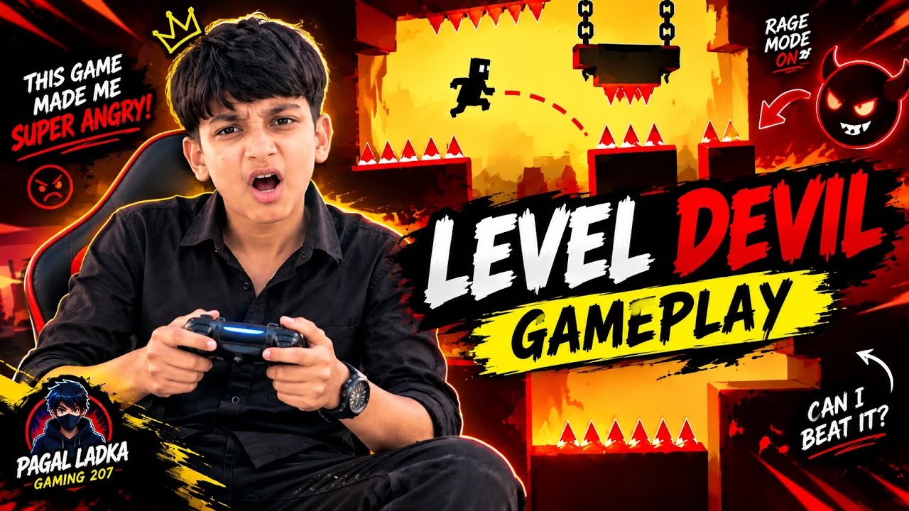 Angry Level THIS GAME MADE ME SUPER ANGRY 😡🔥 | LEVEL DEVIL GAMEPLAY - YouTube