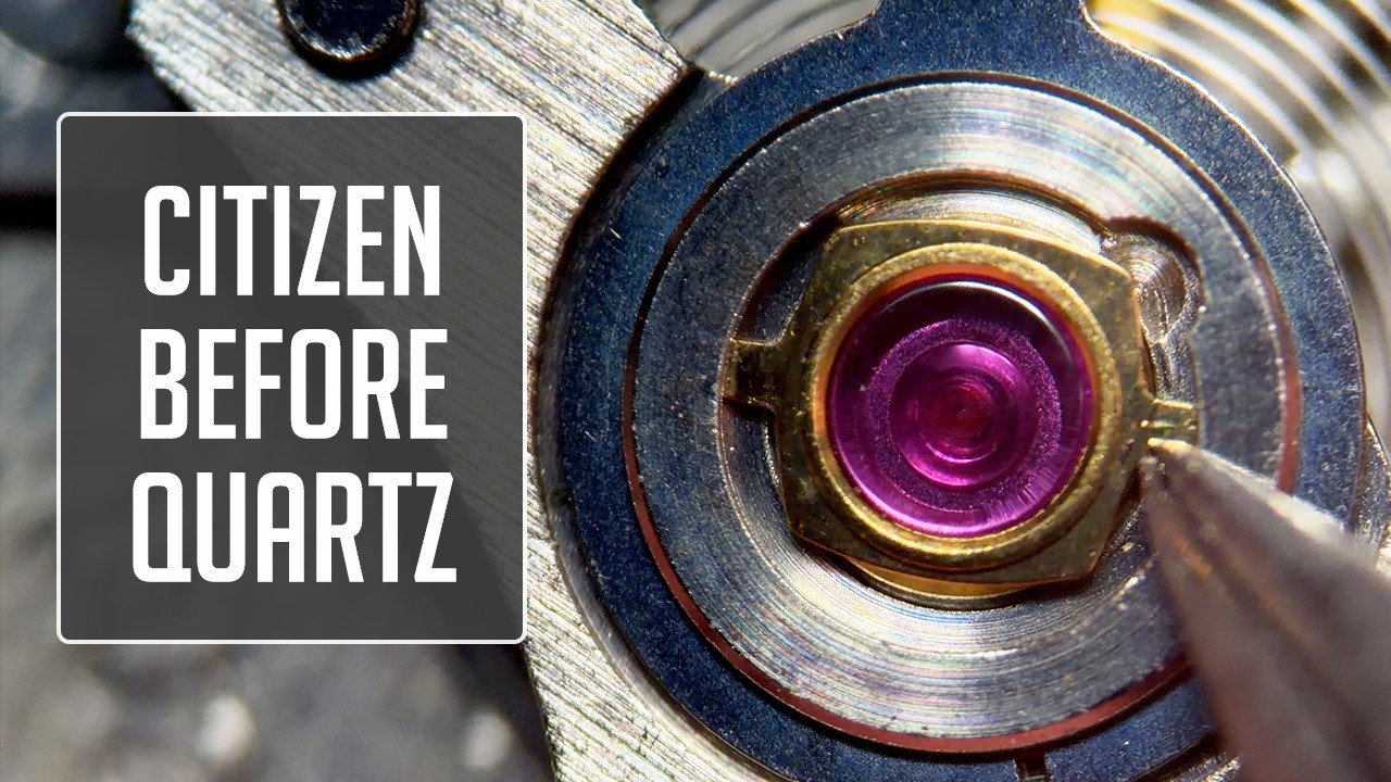 Citizen Before Quartz, Restoring a Vintage Mechanical Watch from