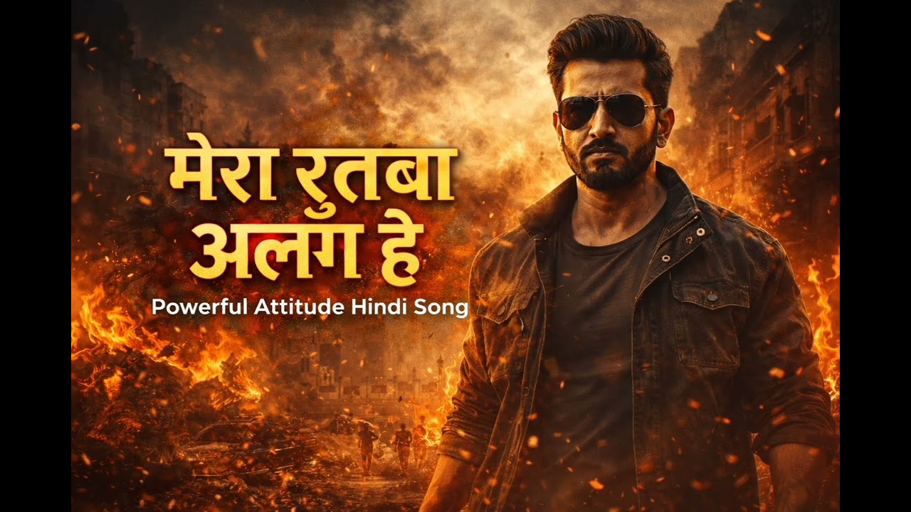 मेरा रुतबा अलग है | Powerful Attitude Hindi Song 