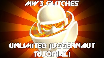 Modern Warfare 3 (MW3) *NEW* Glitch Unlimited juggernaut recons tutorial!