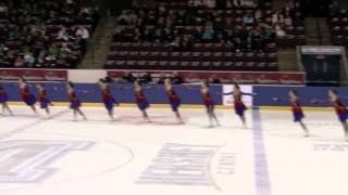 2011 Ice Image Novice Winterfest Synchronized Skating Free Program 1