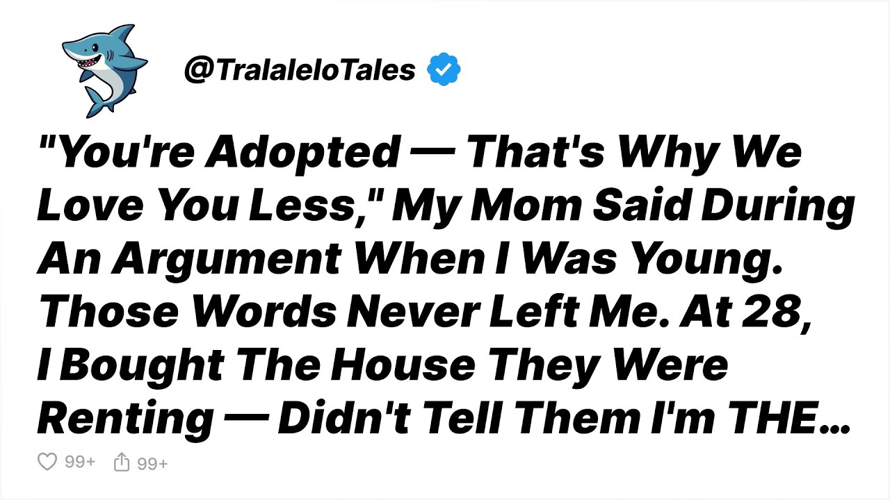 Parents Said I'd Never Be Family Because I'm Adopted—Years Later I'm Their Landlord - Reddit Stories