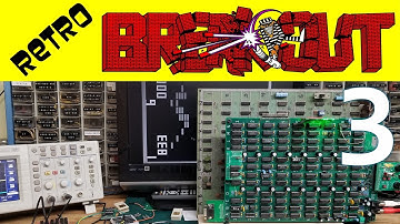 Retro Atari Breakout Part 3 - Cabinet Tour & Repair