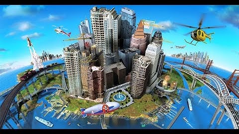 Sim City 4 Timelapse Movie
