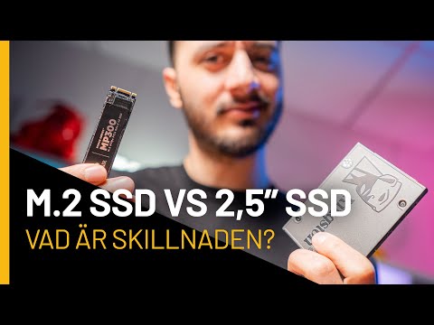 M.2 vs 2,5" SSD, Vad är skillnaden och hur installerar du? | Komplett.se