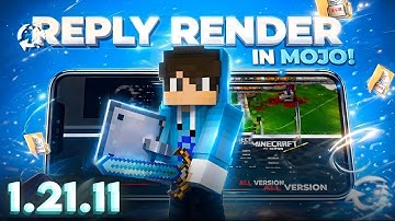 Best Replay Render Trick 1.21.11 on Mojo & Zalith Launcher 2026 🔥 | All Versions (Don