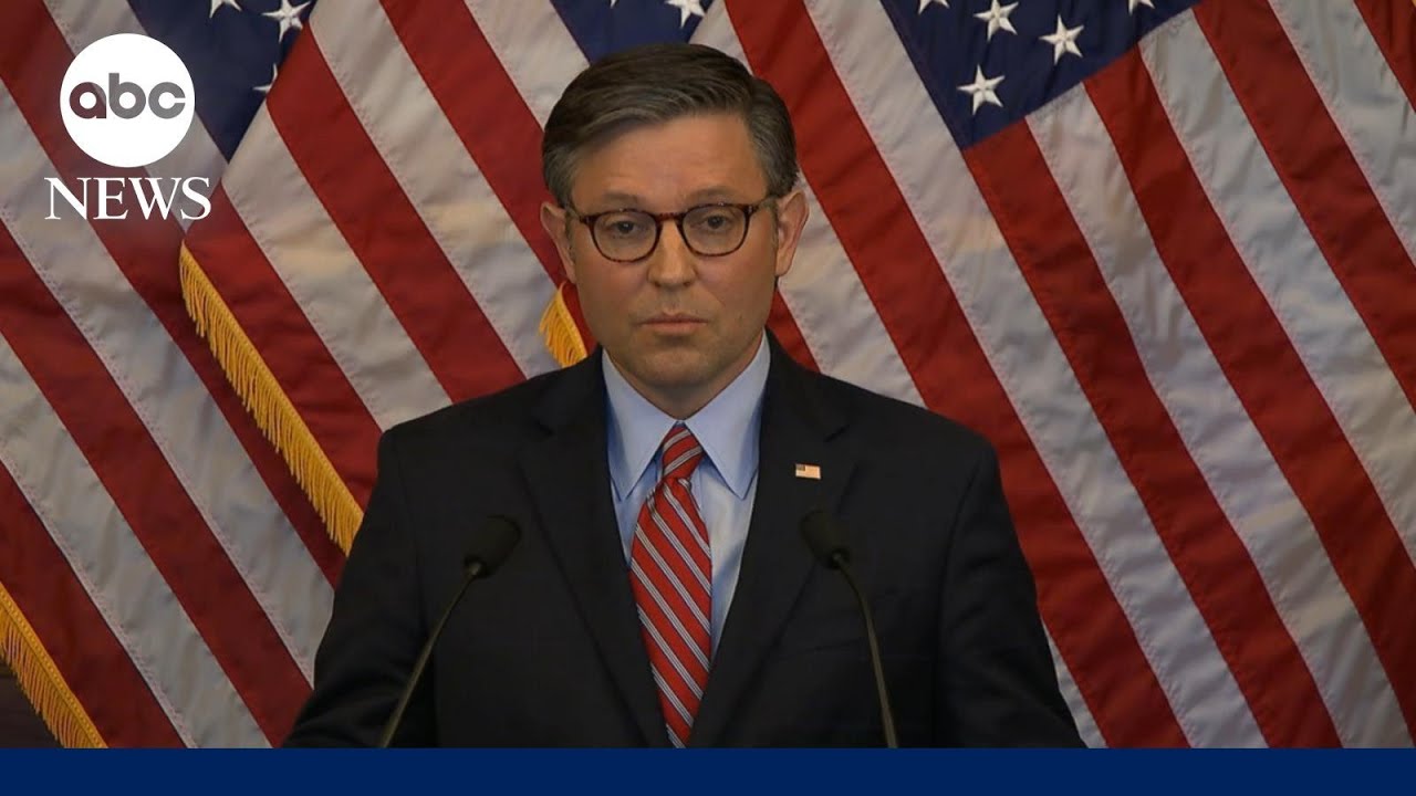 Speaker Mike Johnson says he will vote no on expelling Rep. George Santos