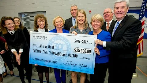 Allison Ruhl Wins Milken Award in Mississippi
