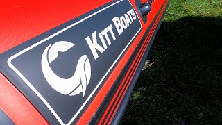 I bought another boat. Inspection and first acquaintance with KITT BOATS-390.