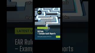 EAR Rule – Example Audit Reports