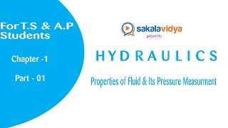 Hydraulics Intro Ch 1 part - 01