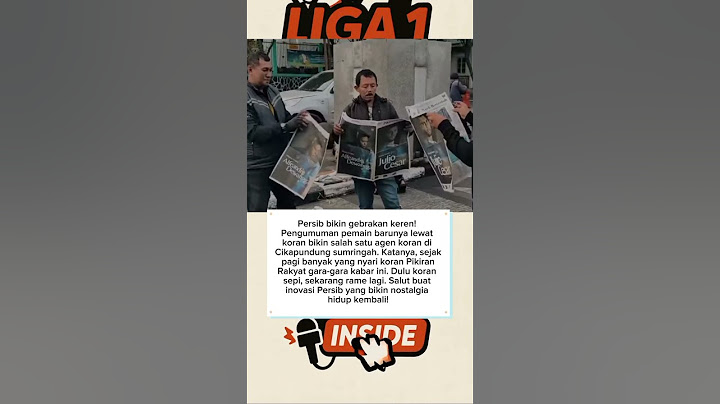 Koran Kembali Hidup Gara-Gara Persib! #liga1 #briliga1 #pssi #persib #inovasi #koran #liga1inside