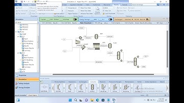 Ethylbenzene process simulation on Aspen Plus