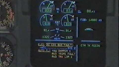 A320 AC ESS BUS Fault no recover
