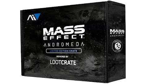 Mass Effect Andromeda Loot Crate unboxing