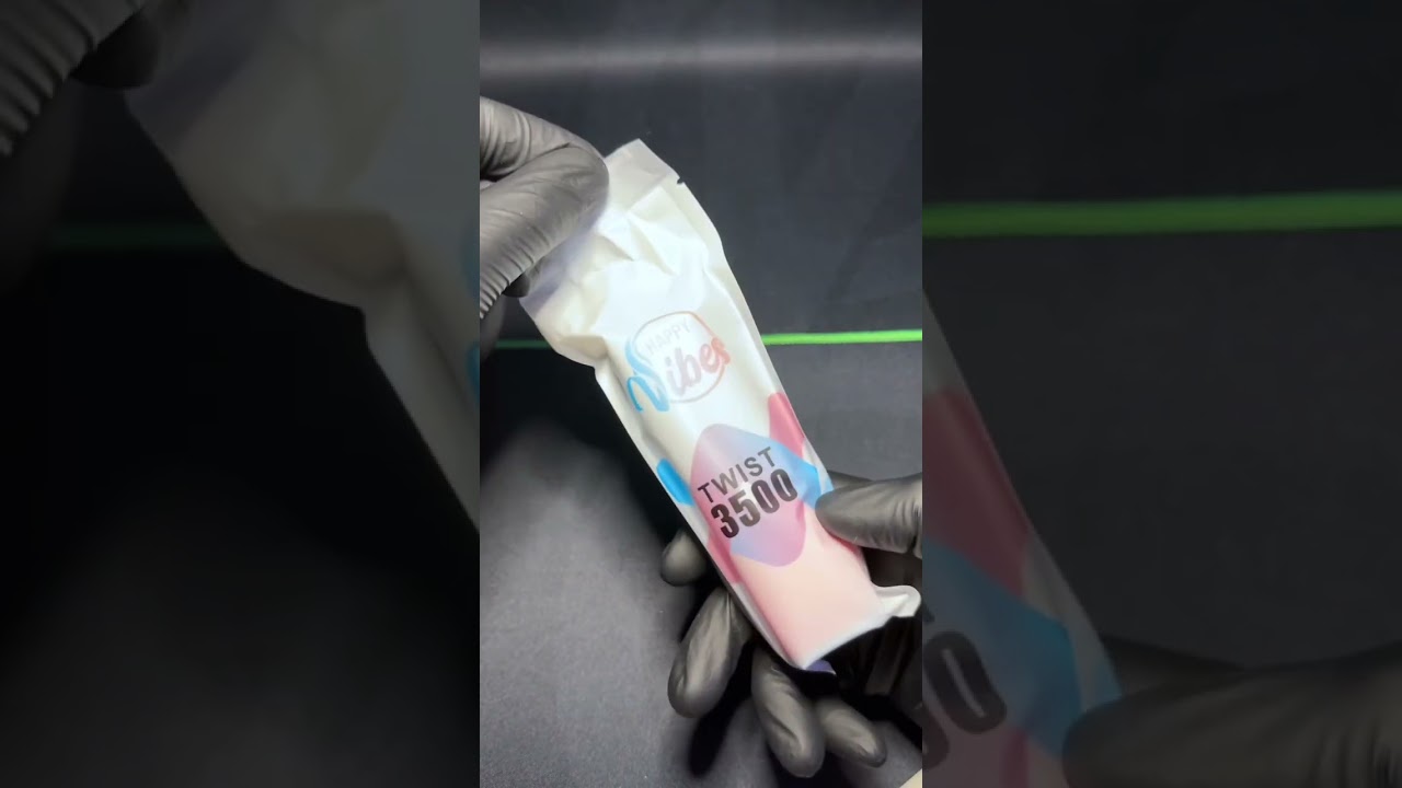 Happy Vibes Twist 3500 Puffs Disposable Vape Unboxing