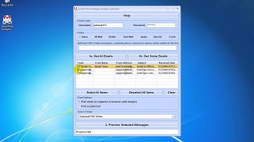 How To Use Gmail Print Multiple Emails Software