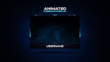Professional Webcam Overlay Template For Streamers