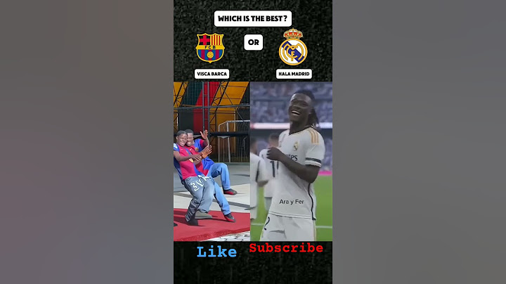 Barcelona song vs Real Madrid song #football #edit #subscribe