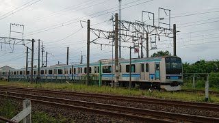 E231系K1編成 構内試運転（リベンジ）から帰還 #AT構内 へ  【2023/08/18㈮17:00~】 #ATゲート