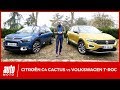 Citroën C4 Cactus vs Volkswagen T-Roc  : premier duel