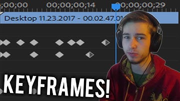 How to use Keyframes in Adobe Premiere Pro CC 2017/2018 Tutorial (Learn Animation Effects Easy/Fast)
