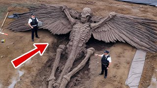 Archeologists Found Winged Skeleton In Egypt- Terrifying Discoveries Made By Experts