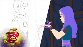 Feeling the Love Storyboard Side by Side 💜 | Music Video | The Royal Wedding | Descendants