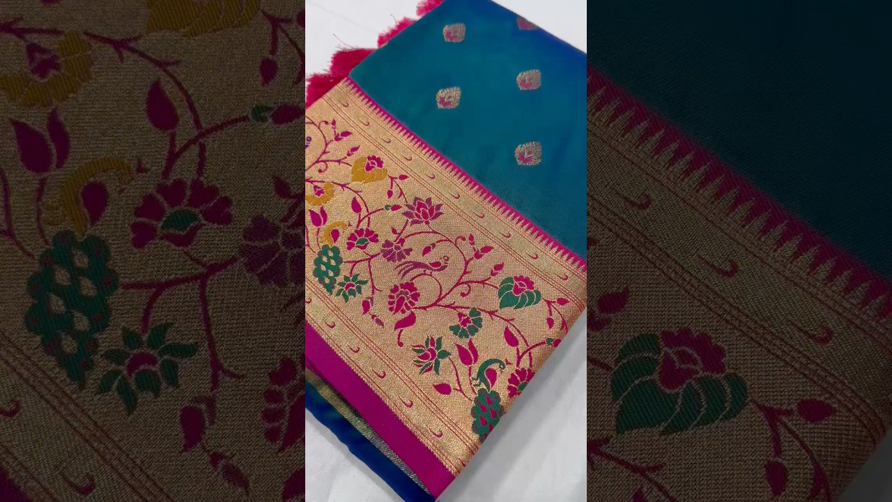 Traditional Wedding Paithani Soft Silk Saree