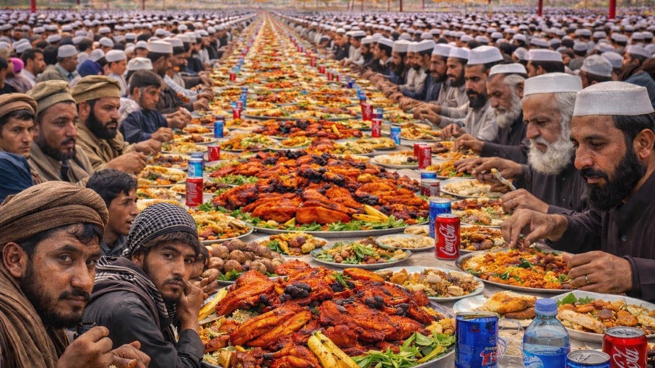 Feeding 2000 People! Massive Ramadan Iftar in Afghanistan 🇦🇫 | Street Food