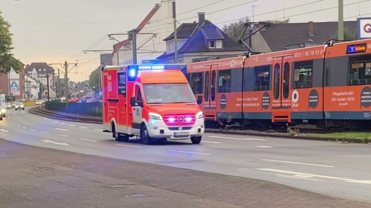 Rettungsdienst Bielefeld ASB DRK JUH RTW 1 Bielefeld
