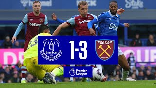 EVERTON 1-3 WEST HAM UNITED | Premier League highlights image